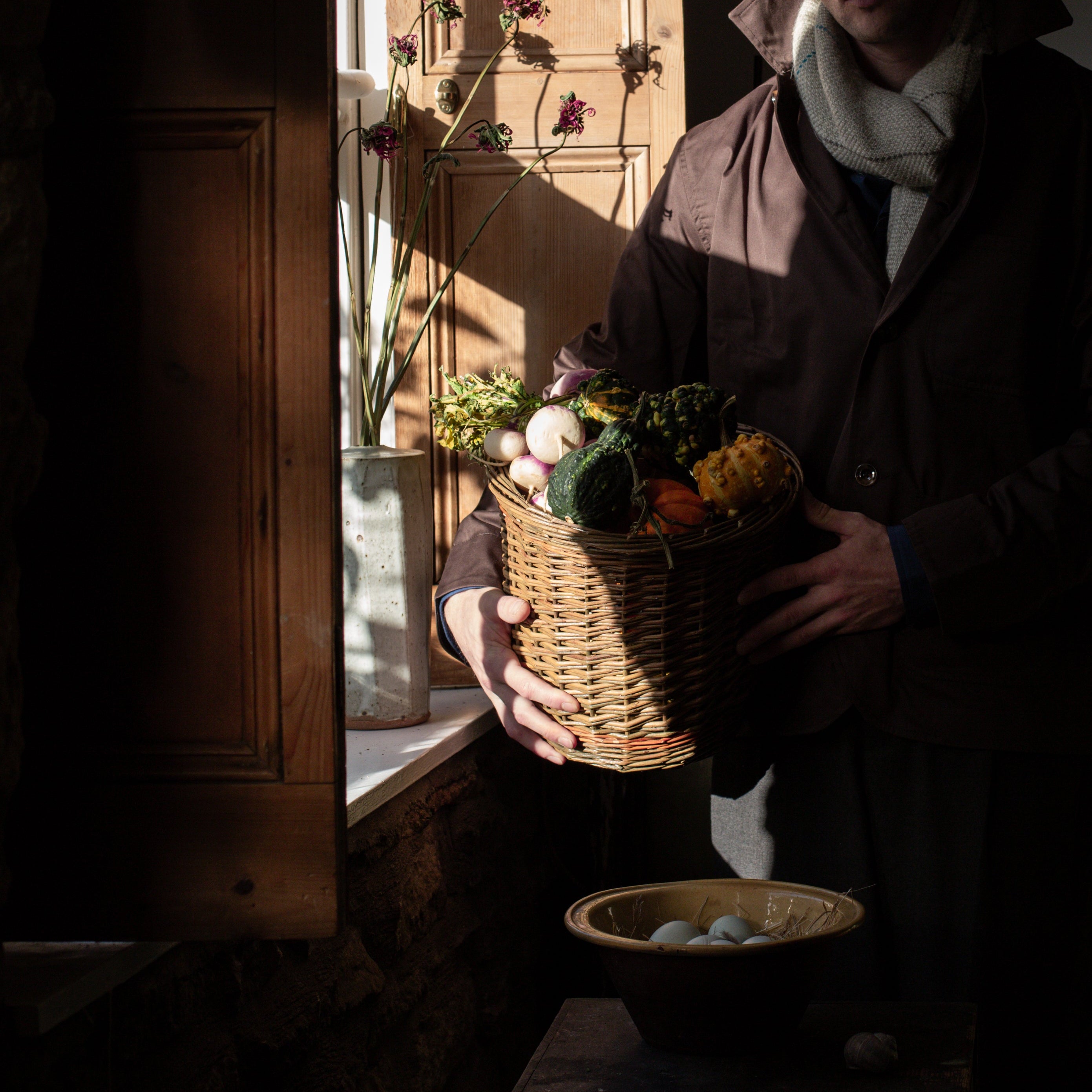 Handmade Willow Basket 02