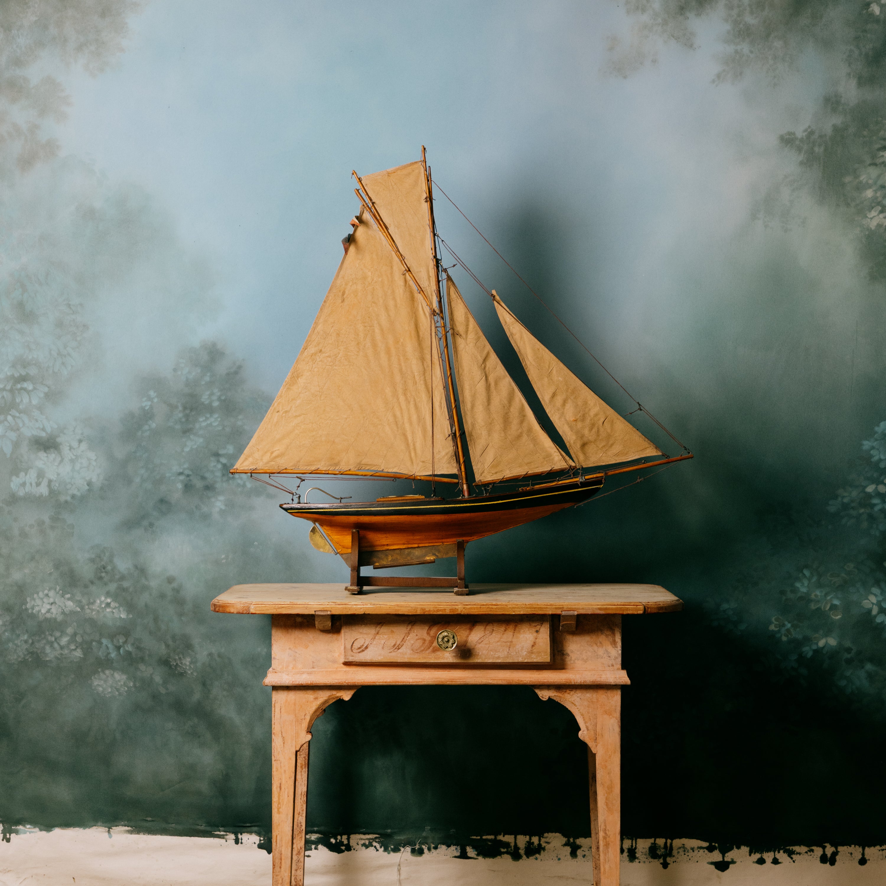 Vintage English Pond Yachts