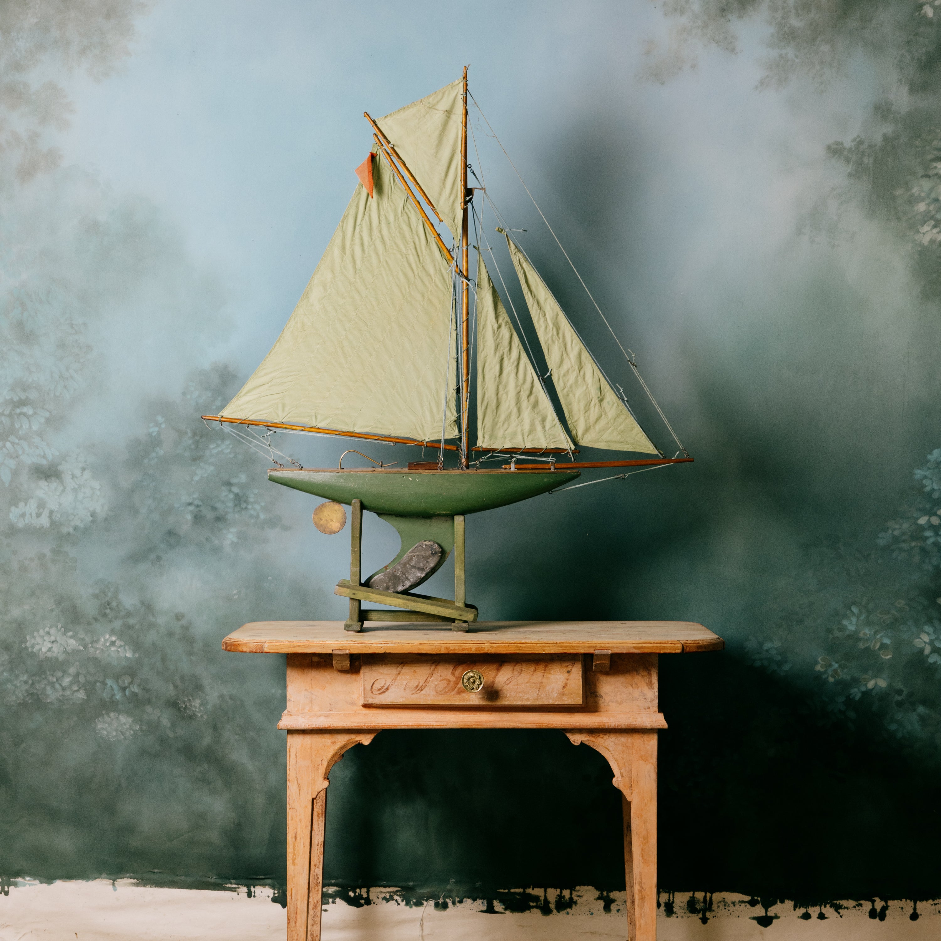 Vintage English Pond Yachts