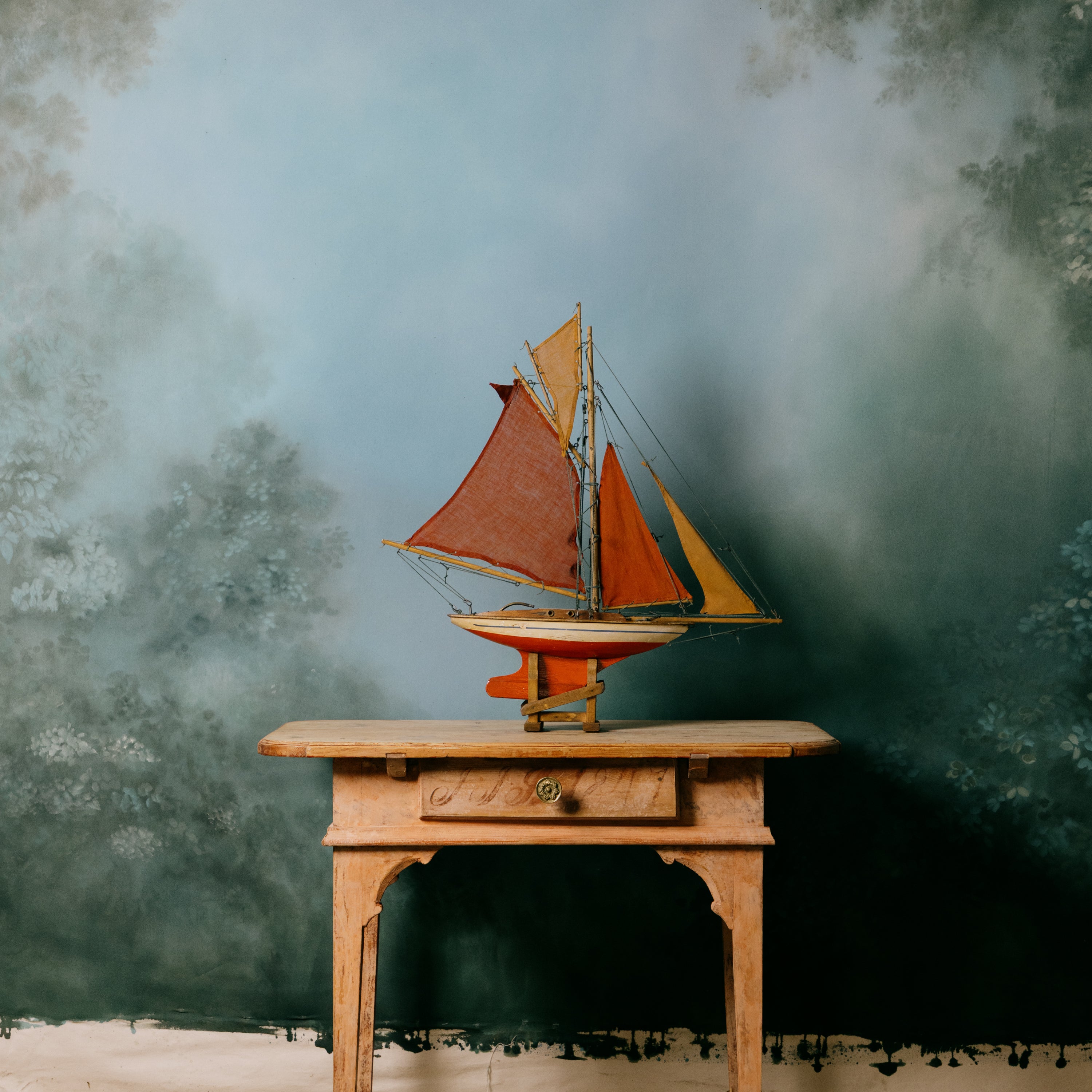 Vintage English Pond Yachts