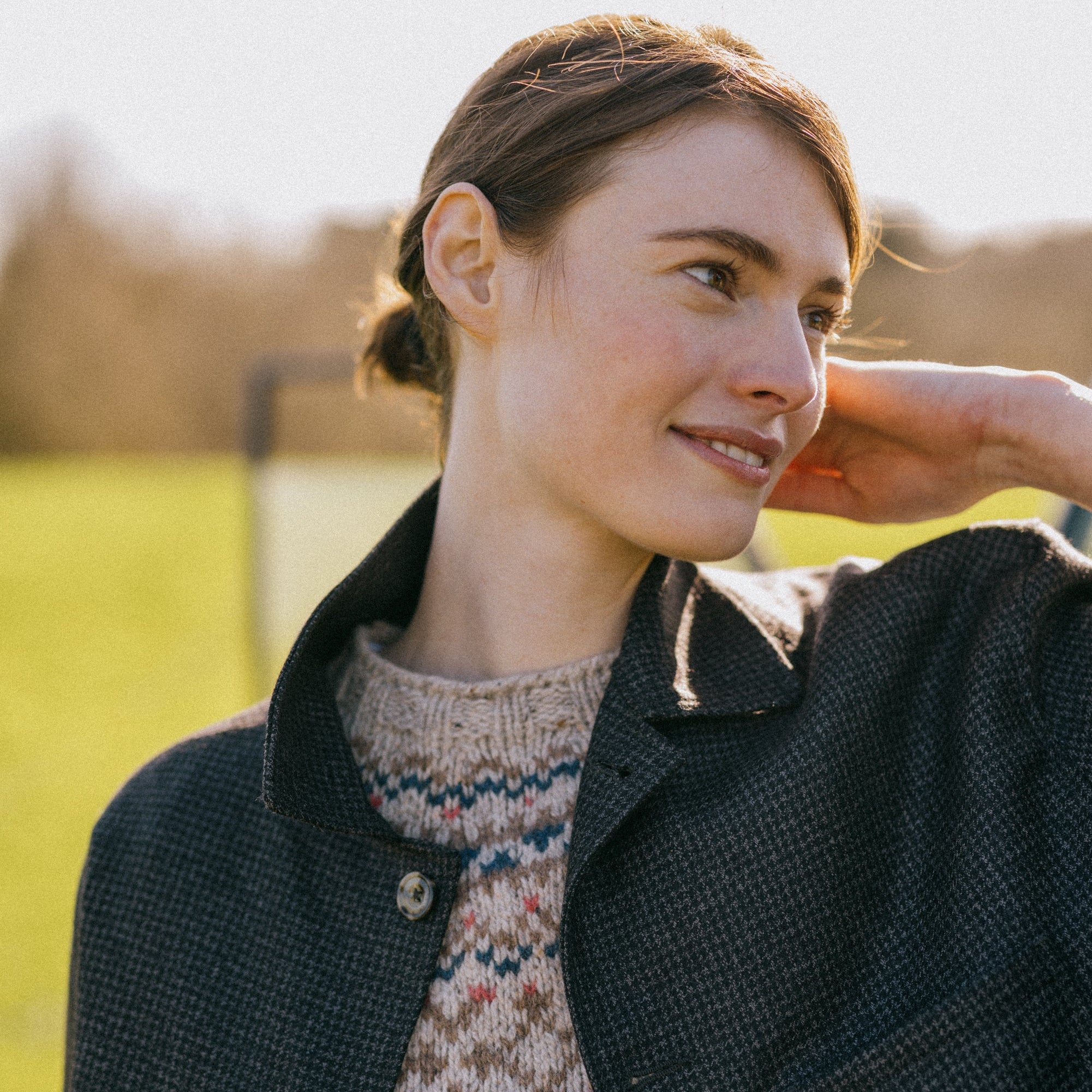 Women's Winter Weight Fairisle Jumper