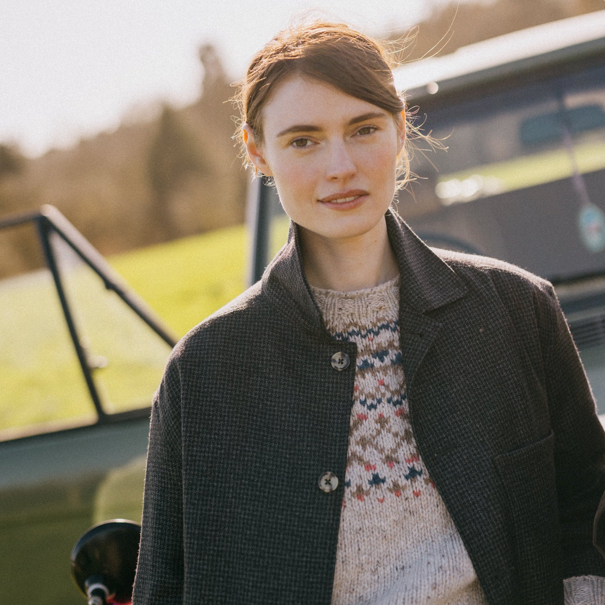 Women's Winter Weight Fairisle Jumper