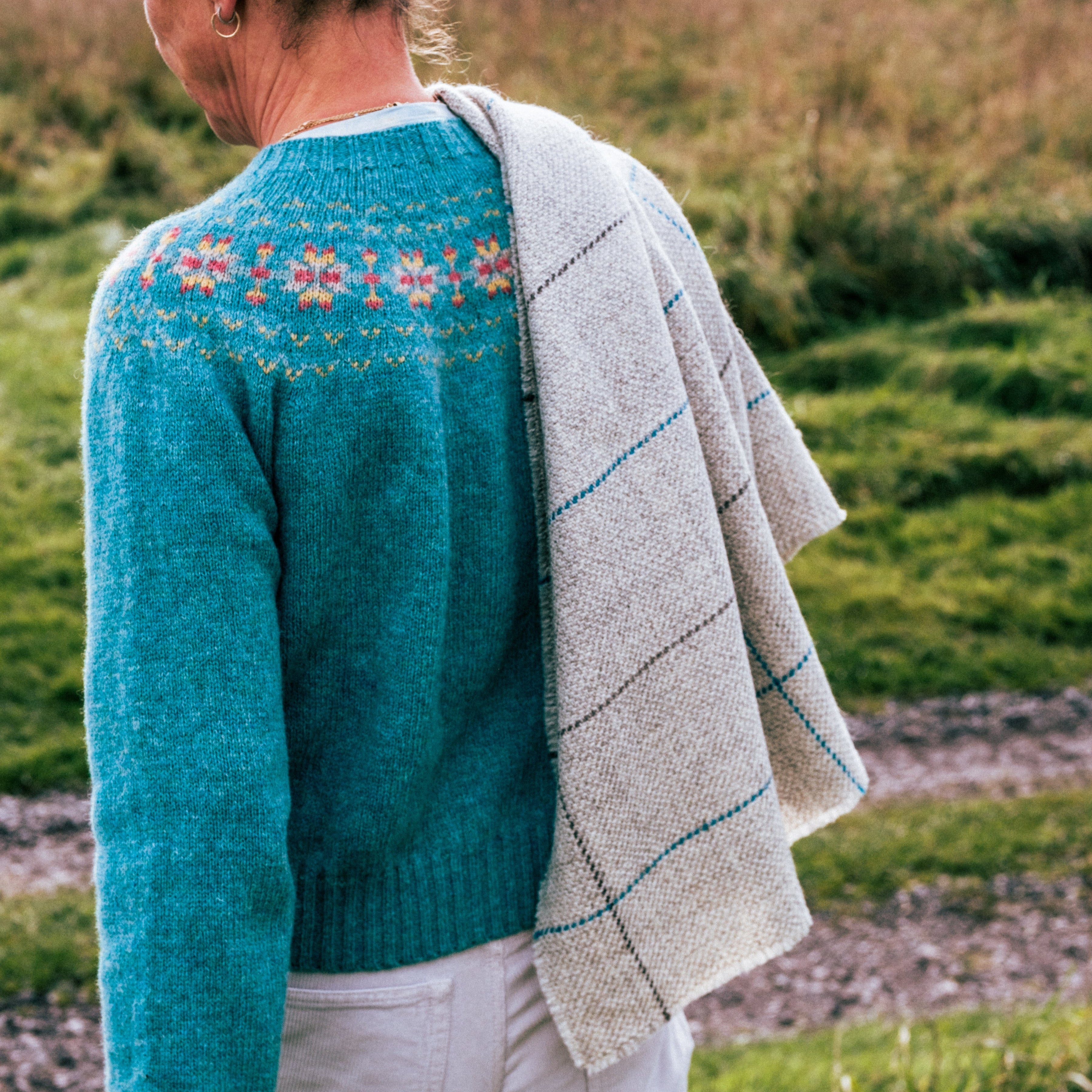 One of Five Unique Scarves