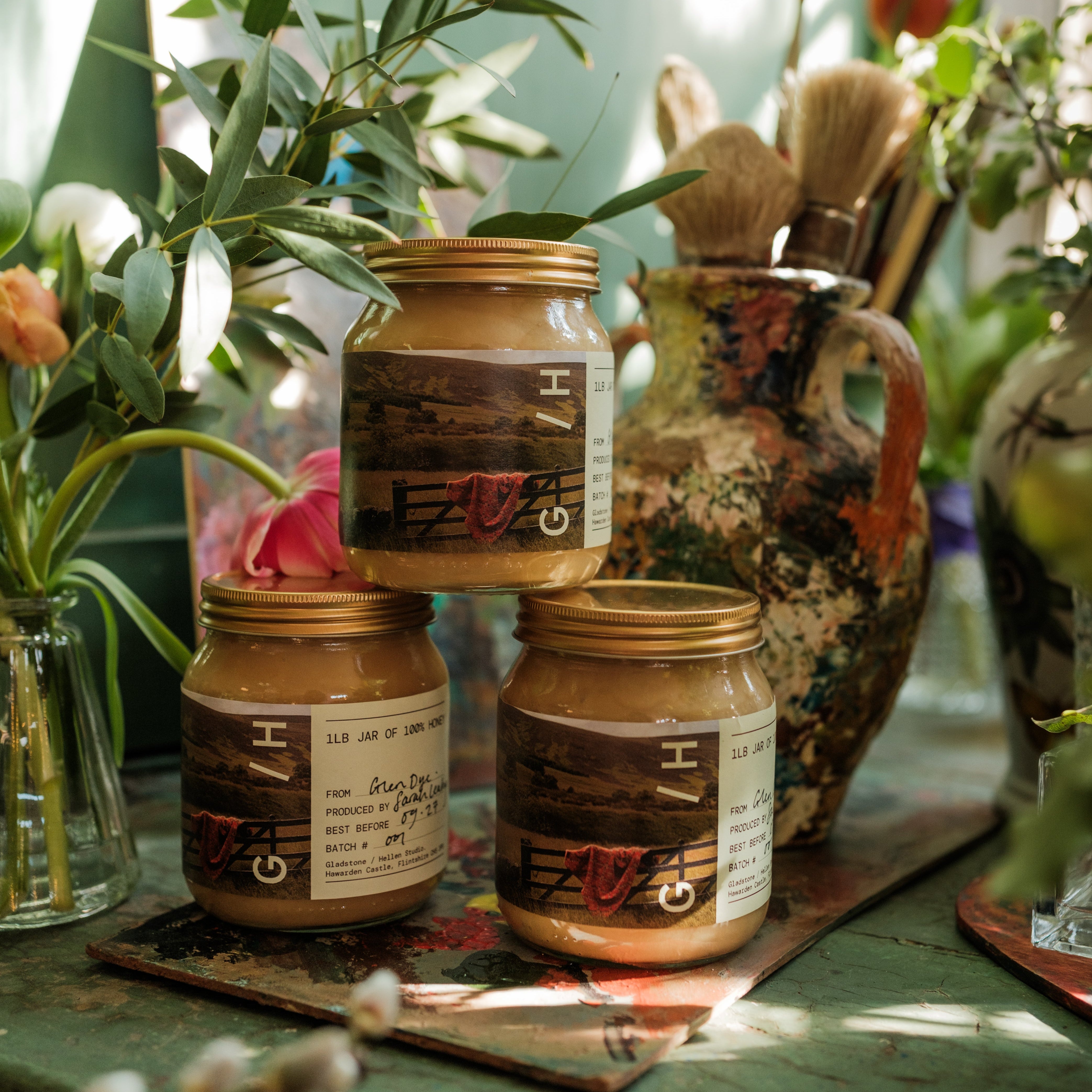 1lb of Glen Dye Scottish Honey