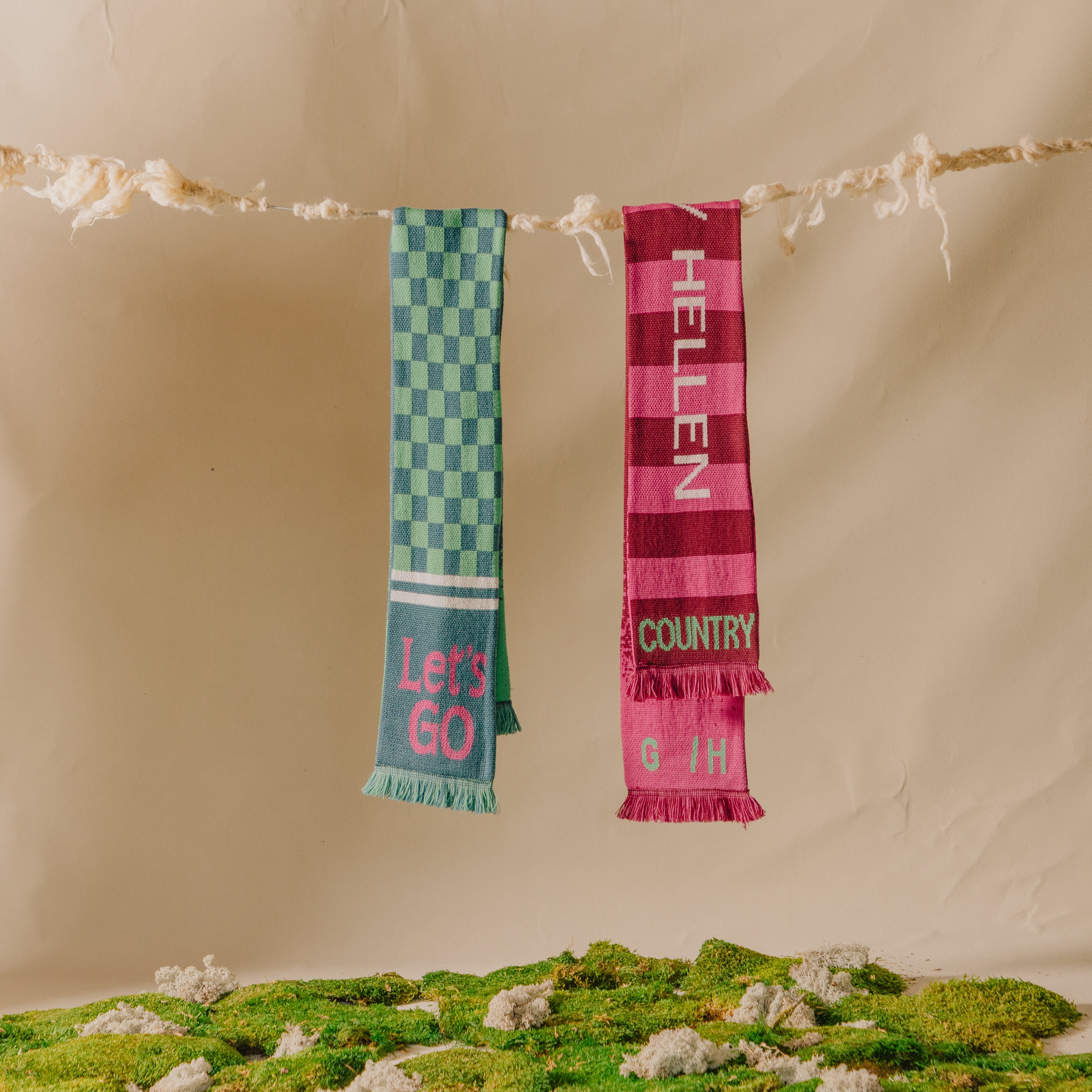 Let's Go Country Team Scarf