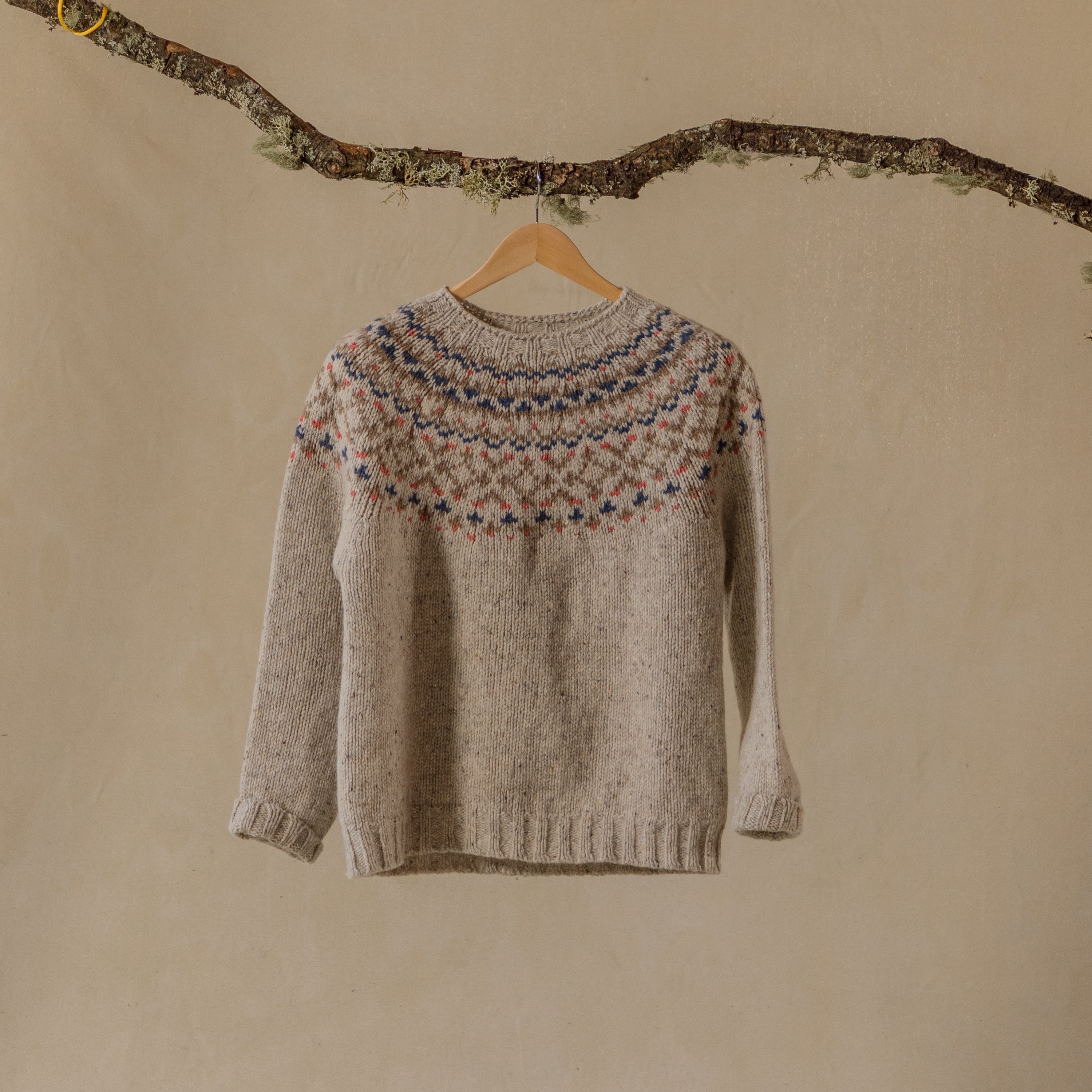 Women's Winter Weight Fairisle Jumper