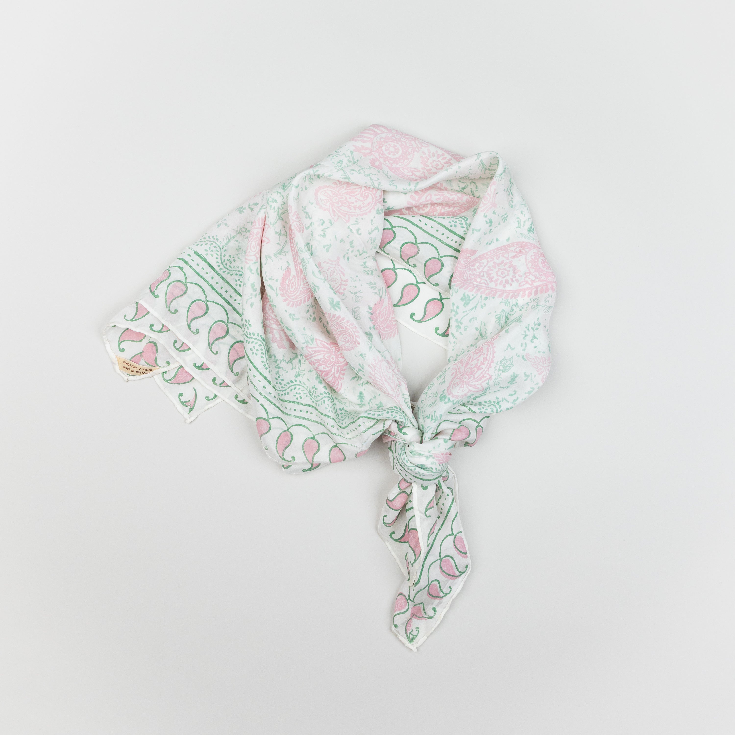 Caroline's Hand Blocked Silk Scarf