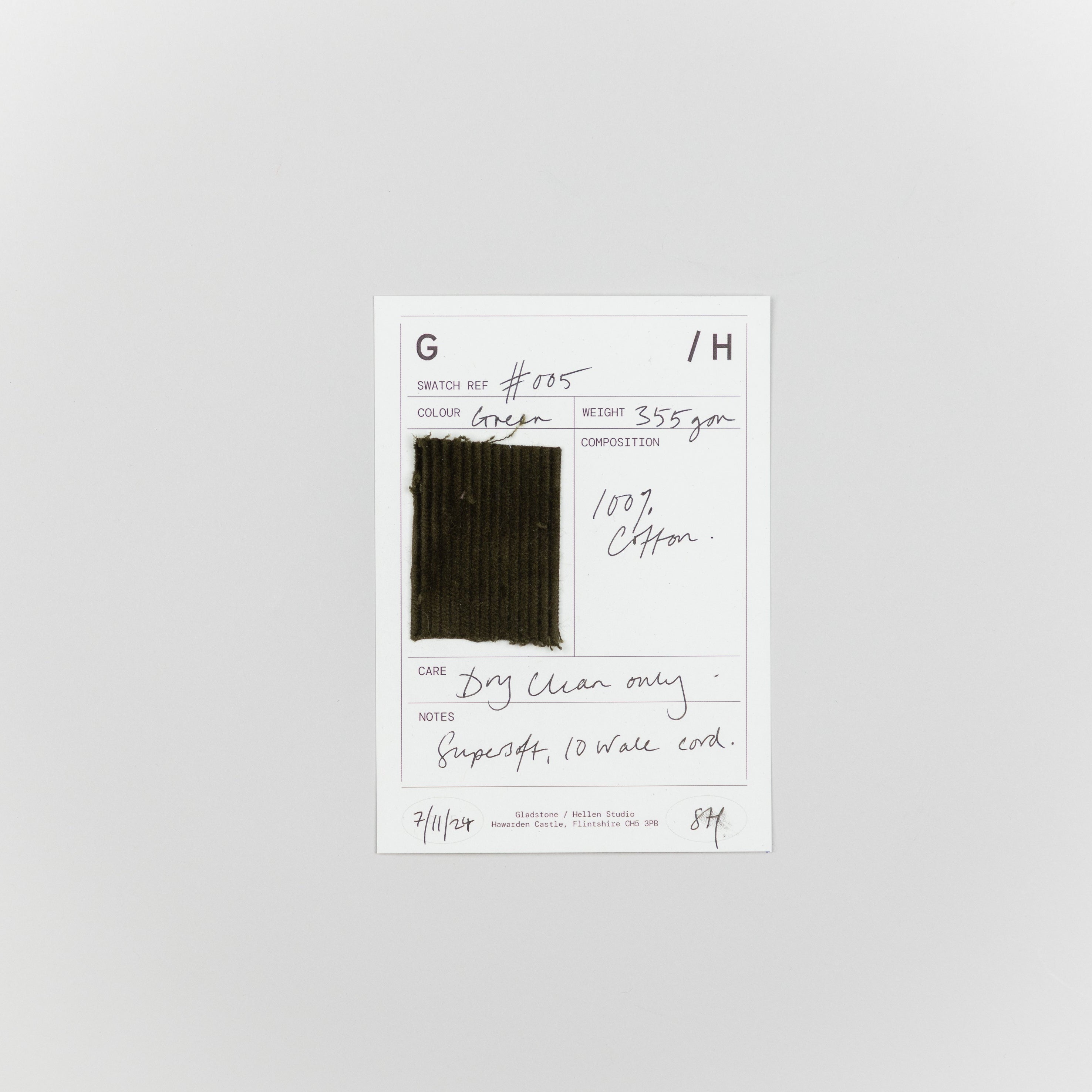 Jacket 01. Corduroy