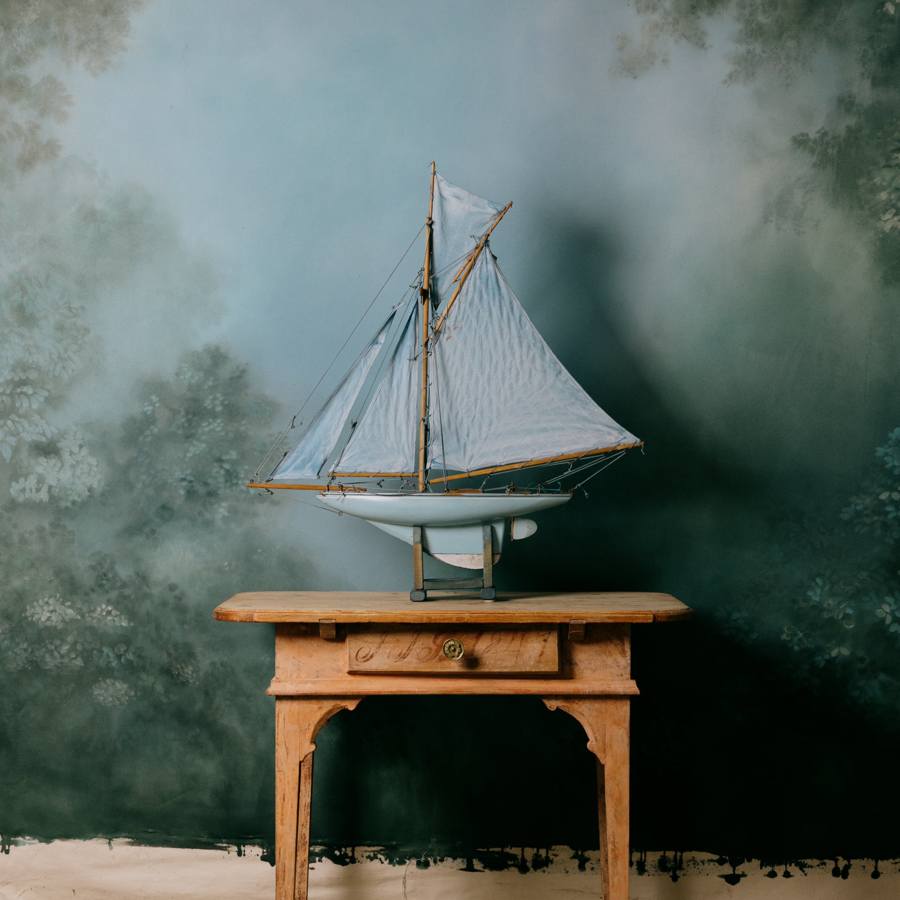 Vintage English Pond Yachts