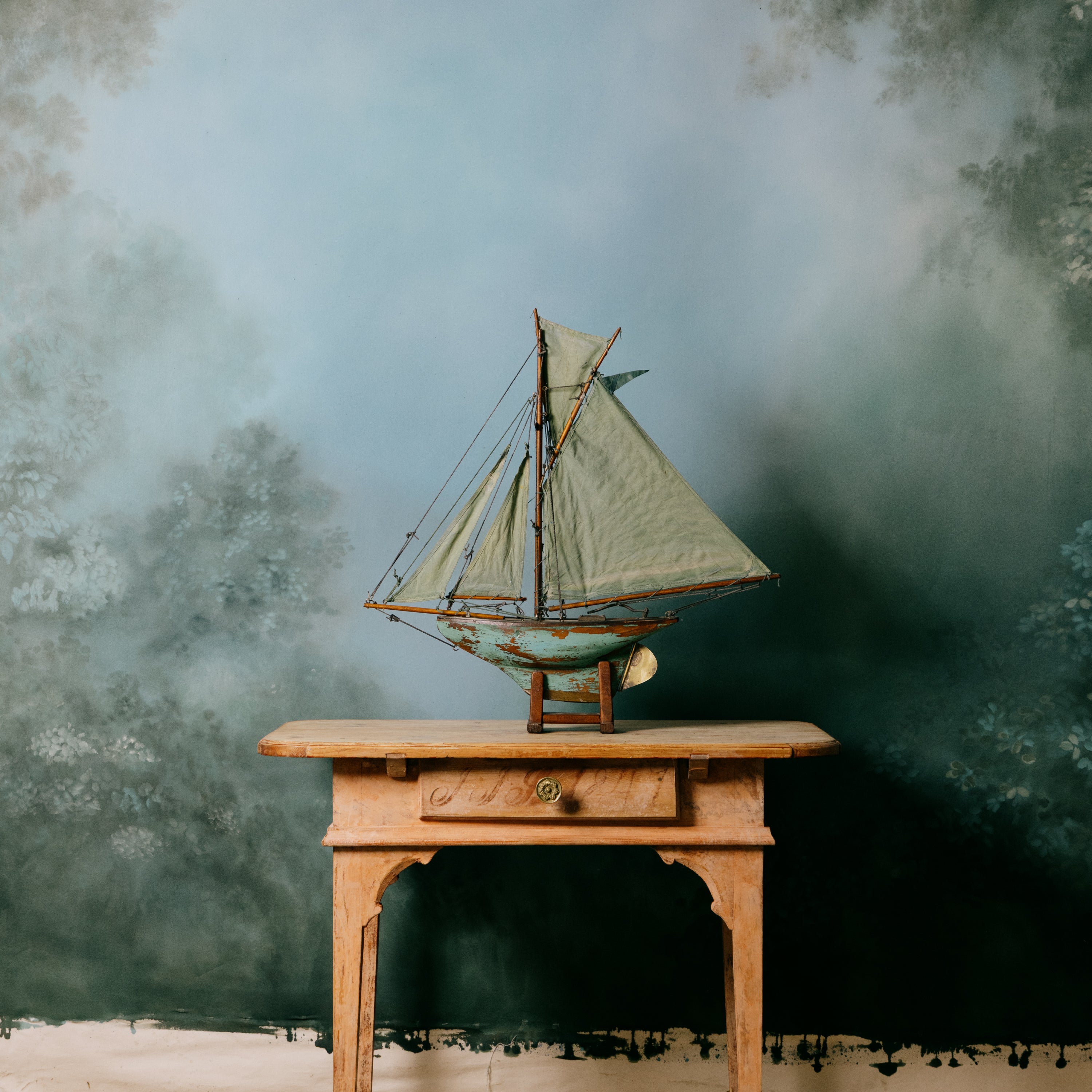 Vintage English Pond Yachts