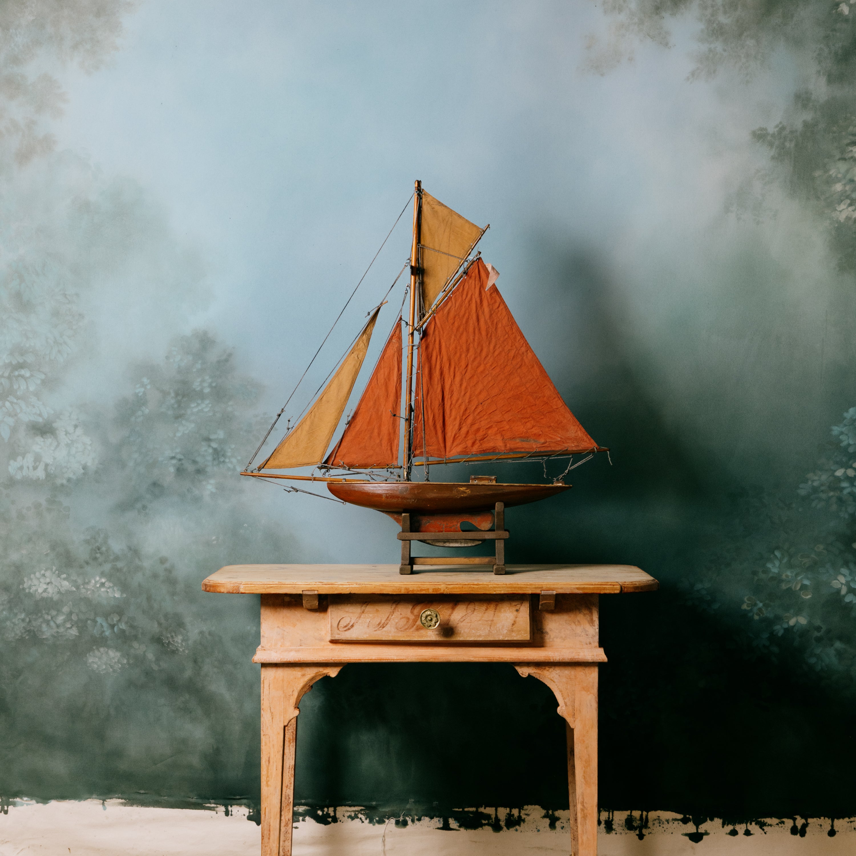 Vintage English Pond Yachts