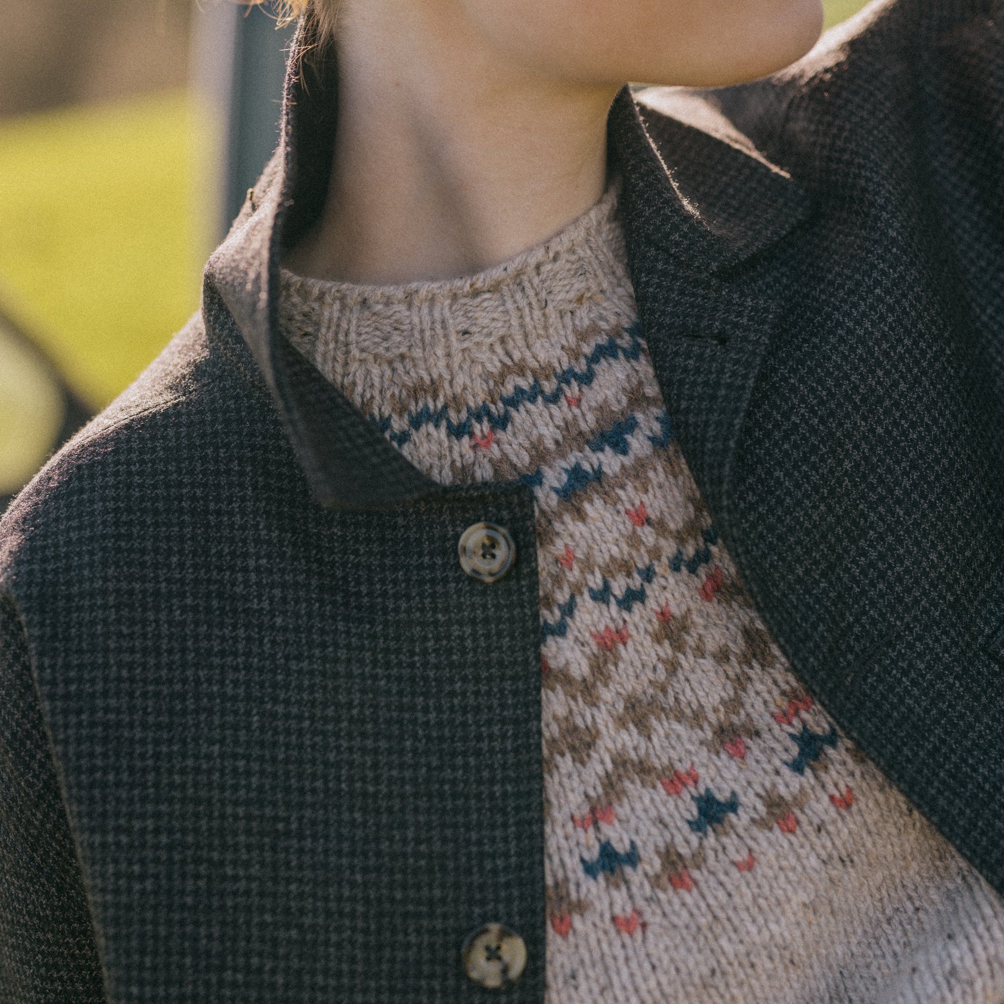 Women's Winter Weight Fairisle Jumper