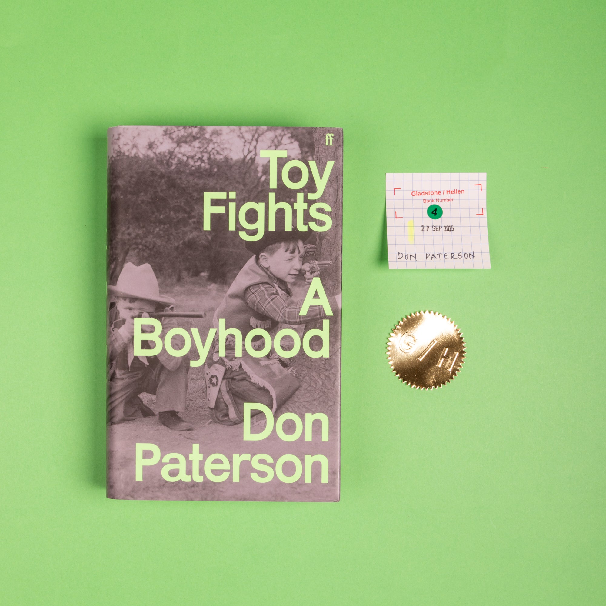 Don Paterson. Toy Fights.