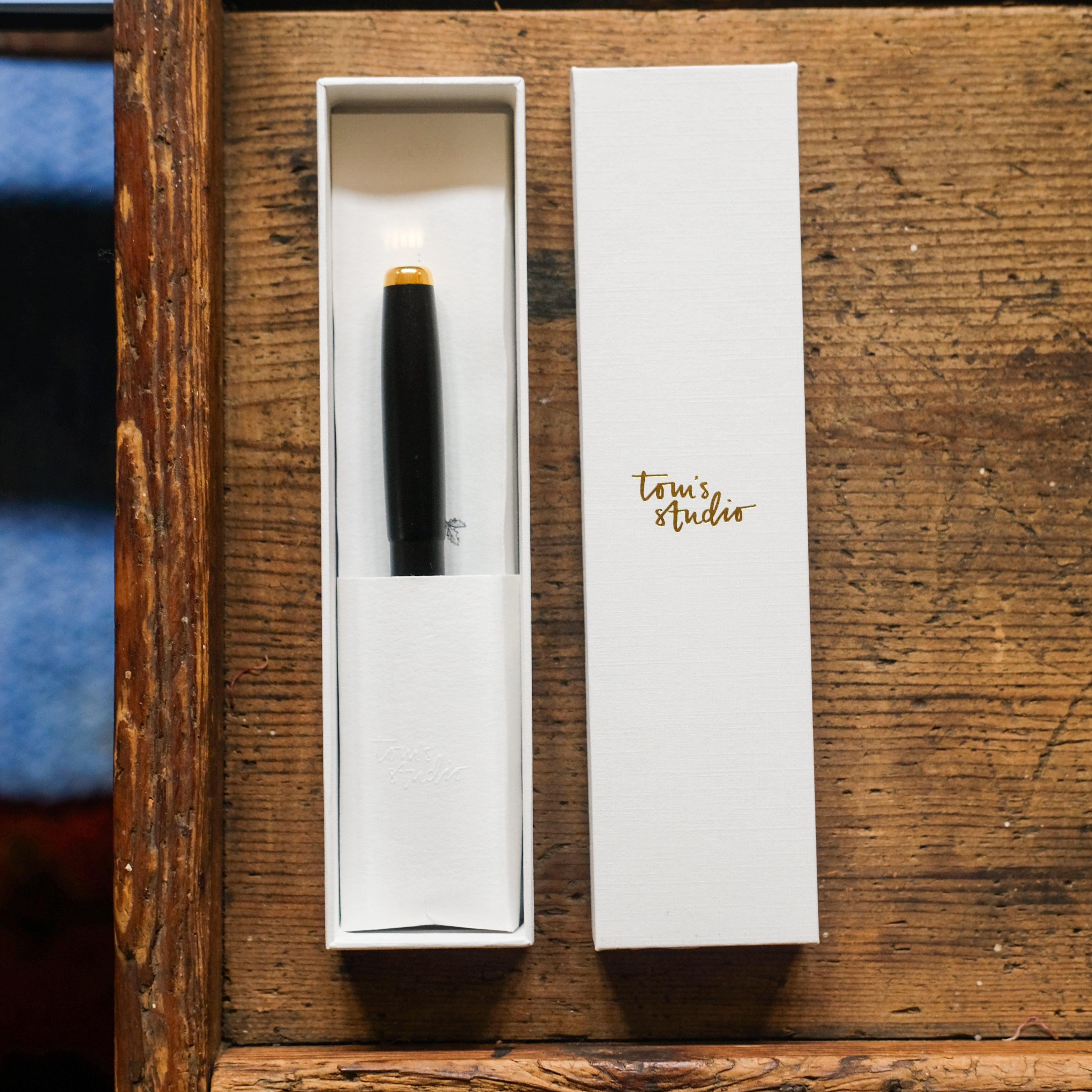 Tom's Studio, The Studio Fountain Pen in Black