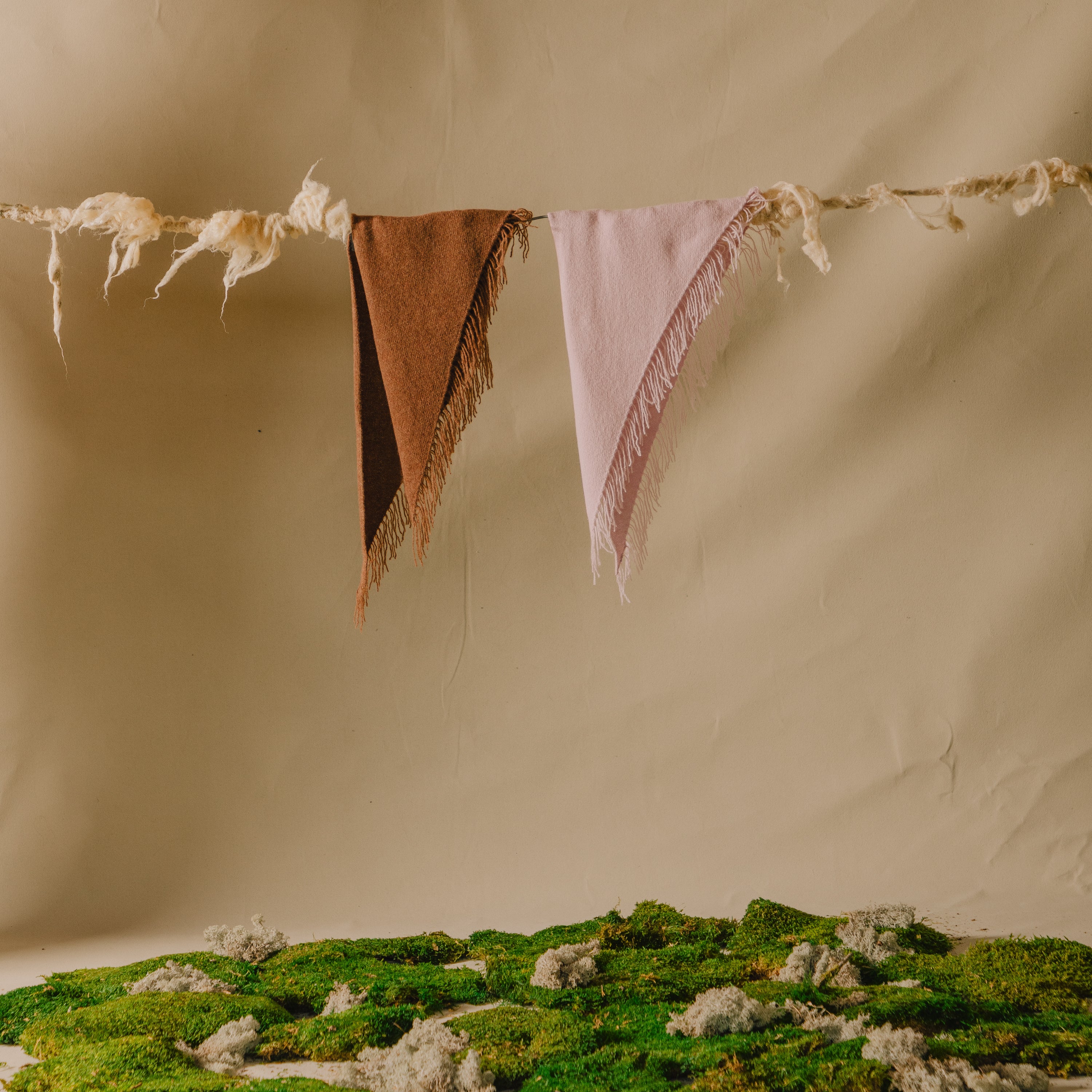 Triangle Wool Scarf