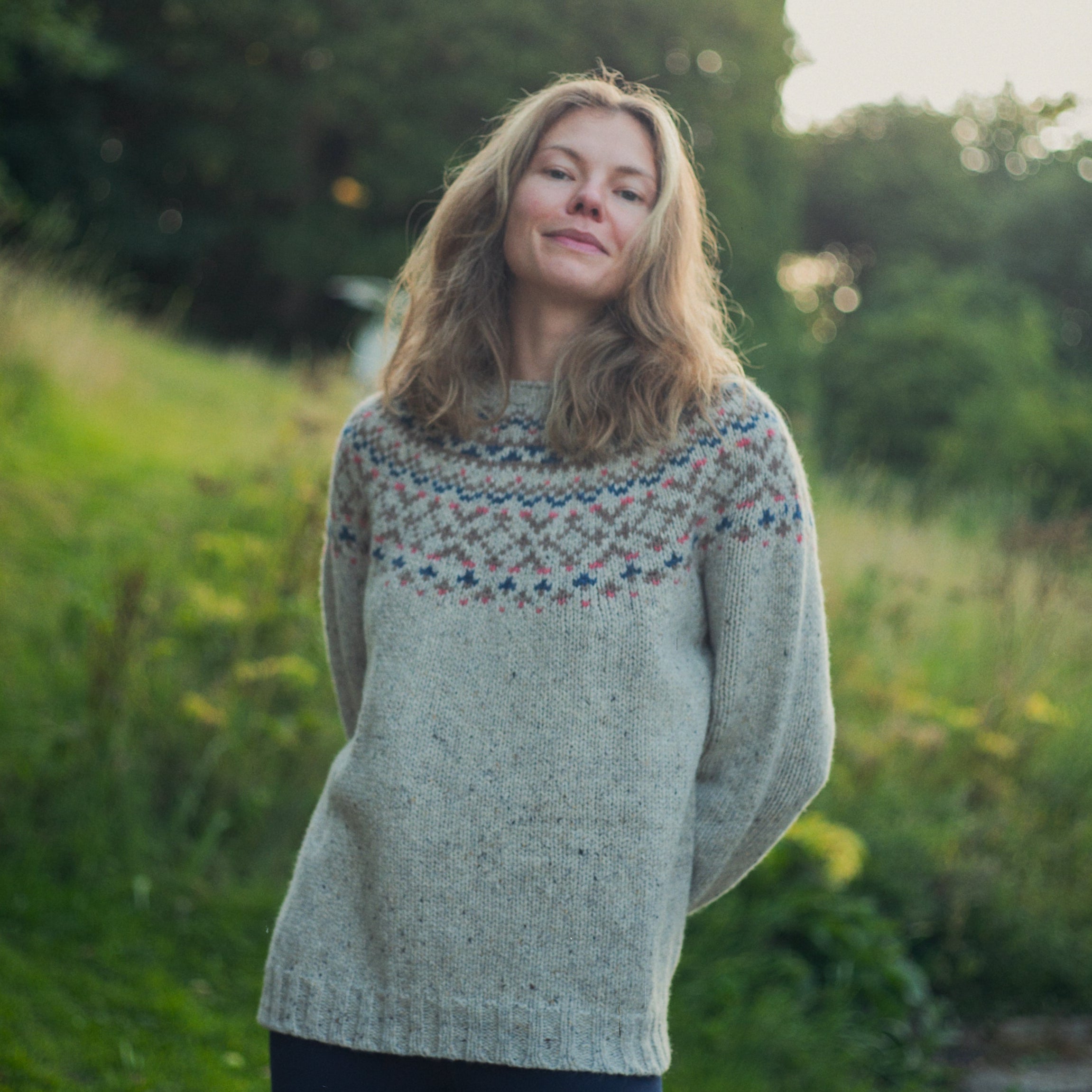 Women's Winter Weight Fairisle Jumper